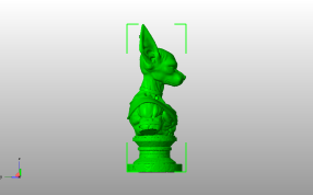 破坏神比鲁斯胸像侧视图