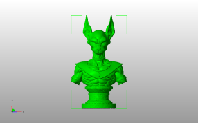 破坏神比鲁斯胸像主视图