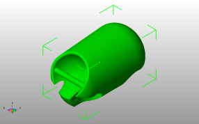 双色小象模型后被