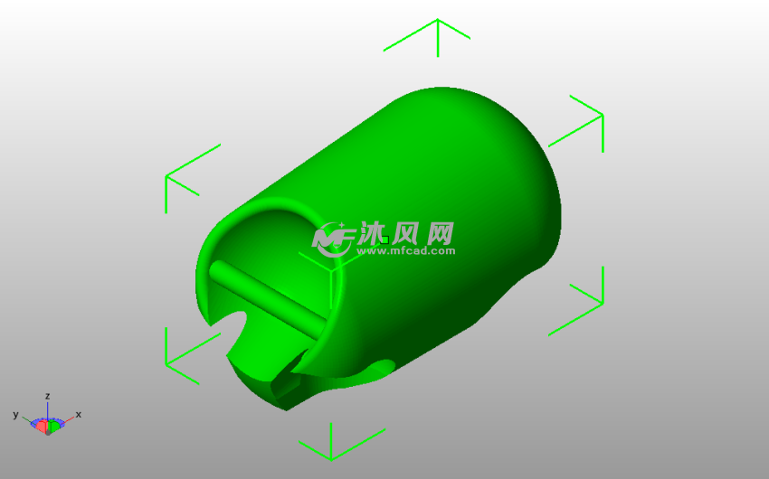 双色小象模型后被