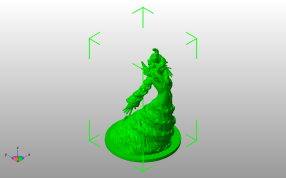 水元素模型斜视图