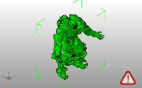 颂歌巨像模型斜视图