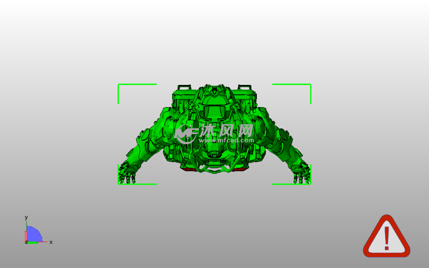 颂歌巨像模型俯视图