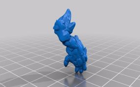 土元素模型左臂