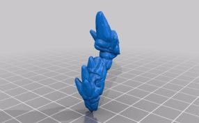 土元素模型右臂