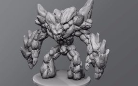 土元素模型效果图