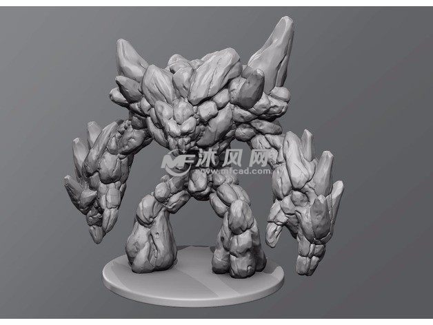 土元素模型效果图