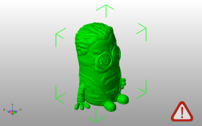 小黄人模型斜视图