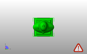  英国警察半身像俯视图