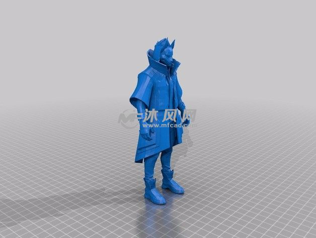  堡垒之夜人物斜视图