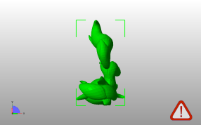 独角兽模型俯视图