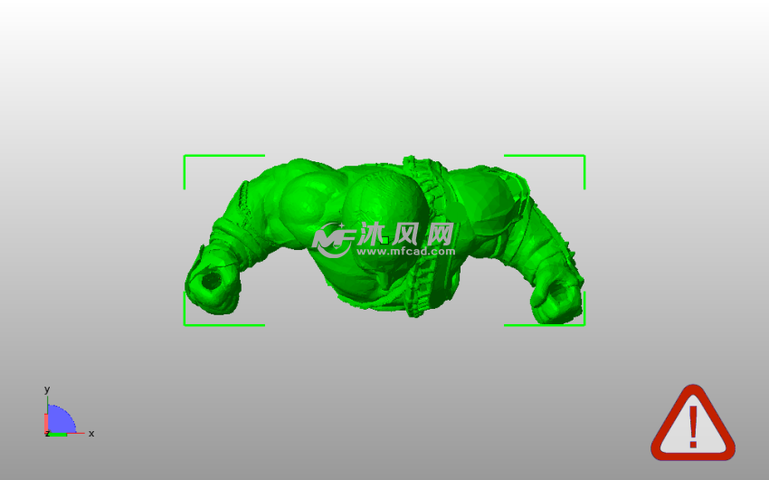 浩克普京模型俯视图