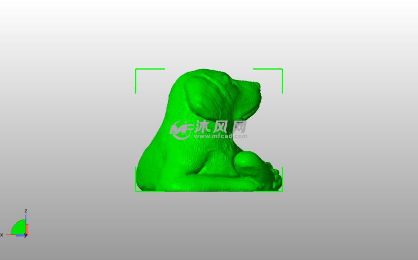 拉布拉多犬主视图