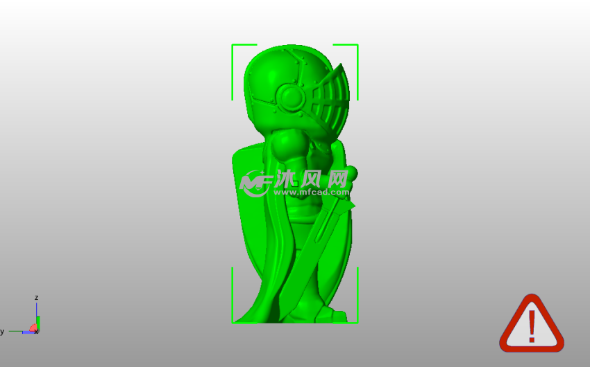 万圣节骑士侧视图