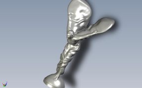 劳斯莱斯车标轴测图