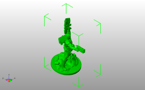 X战警模型斜视图