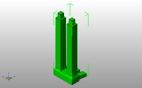 钢琴3D模型-踏板