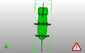 古代帆船模型俯视图