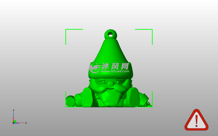 喝醉的圣诞老人主视图