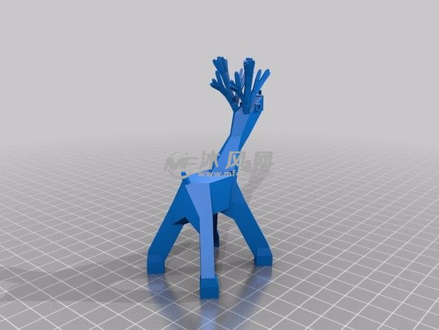 可爱的驯鹿-方屁股