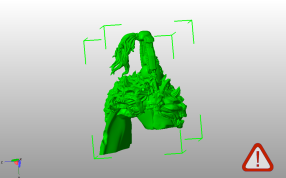 狂暴混沌雕像侧视图