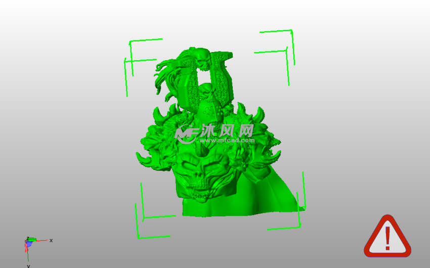 狂暴混沌雕像主视图