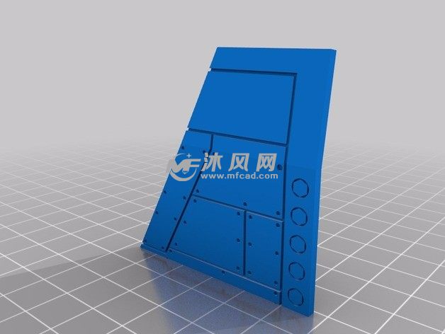 雷击重型战斗轰炸机机翼