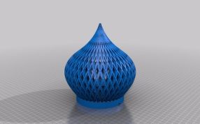 镂空南瓜灯罩模型图