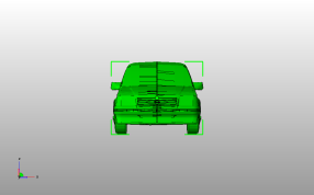 欧宝科萨模型主视图