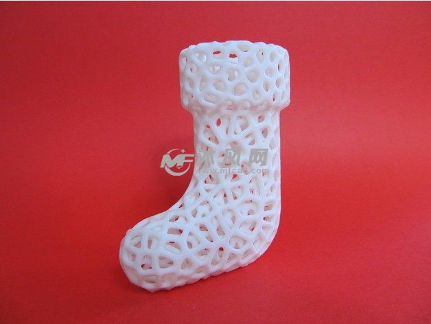 圣诞节镂空袜实物图