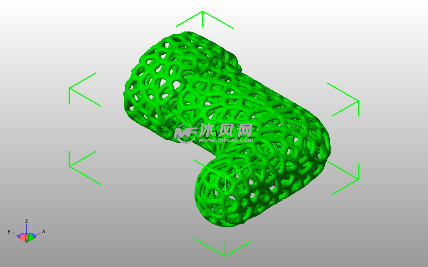 圣诞节镂空袜斜视图
