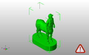 圣诞老人马斜视图