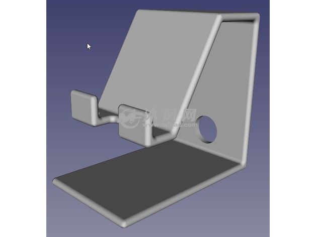 手机支架侧视图（左）