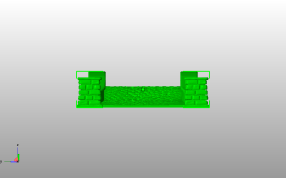 小石桥模型主视图