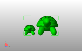 幸运长寿龟主视图