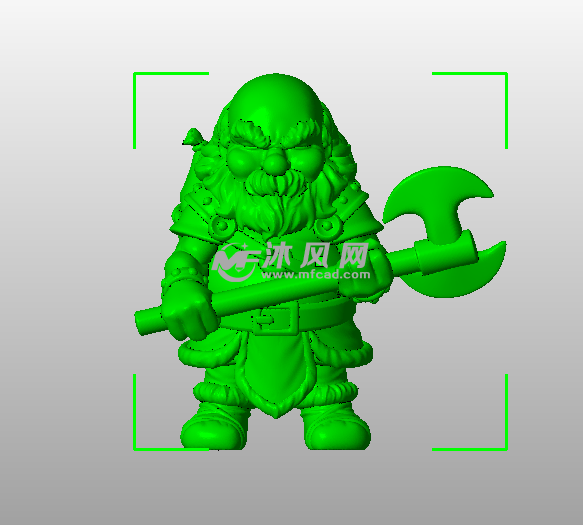 圣诞野蛮老人主视图