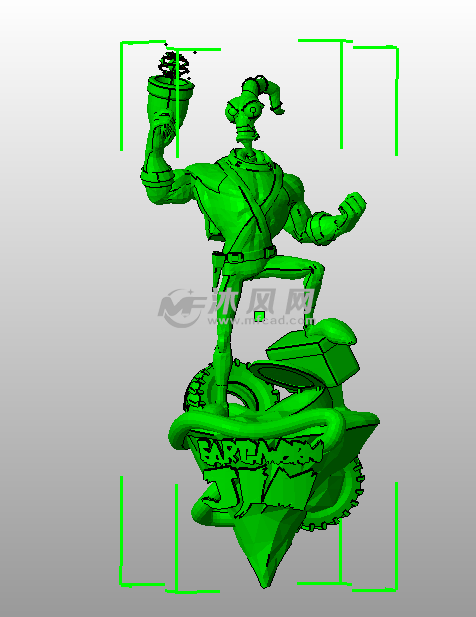 蚯蚓战士主视图