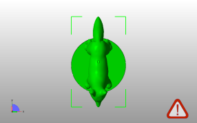 小狐狸模型俯视图