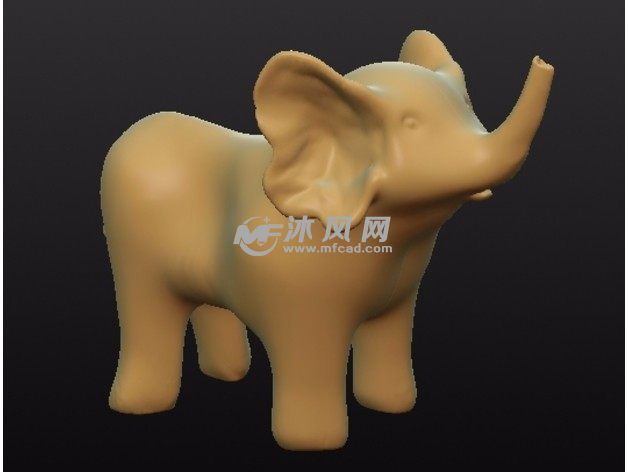 小象3D模型实物图