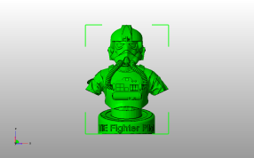 战机驾驶员主视图