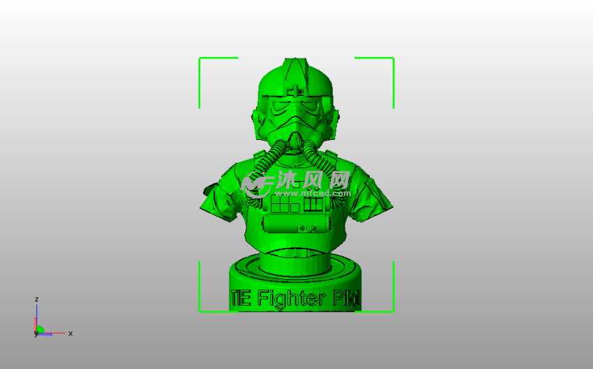 战机驾驶员主视图