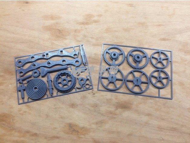 3D打印小车打印图