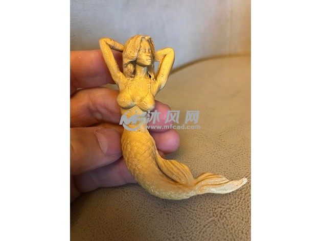 美人鱼模型实物图
