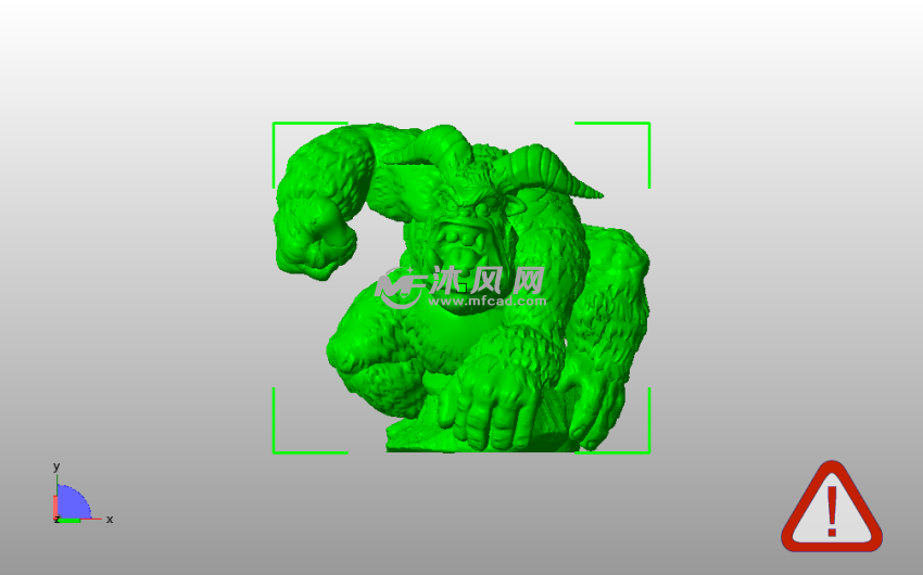 牛魔王模型主视图