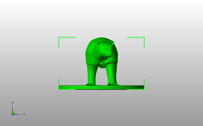 犀牛熊模型主视图