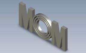 3d打印的MOM轴测图