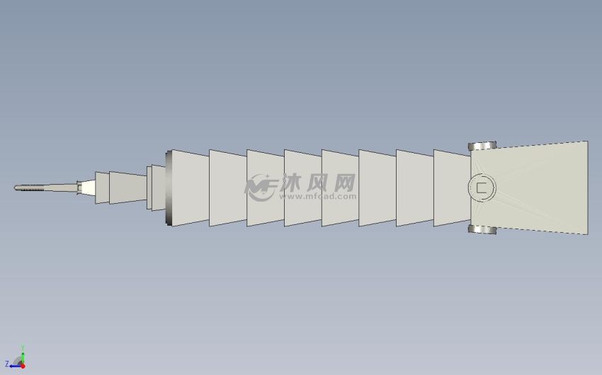台北101大厦侧视图