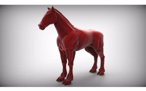 黑色的骏马效果图