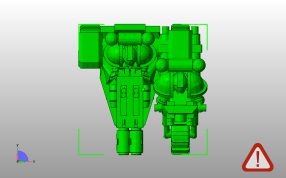 水陆两栖车俯视图