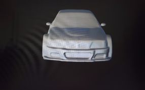 小汽车模型主视图